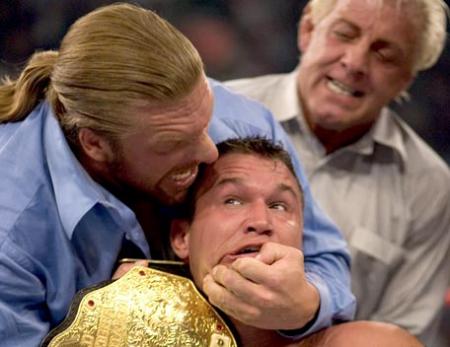 HHH turn on Orton