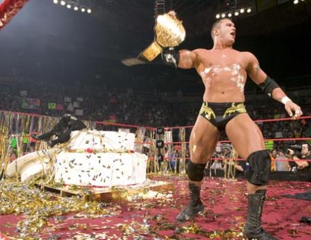 RANDY ORTON's world title