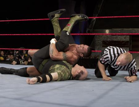 Randy beat another legend