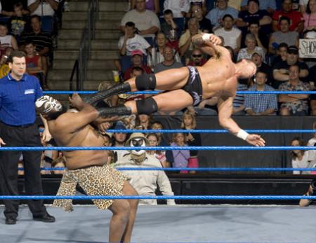 standing drop kick