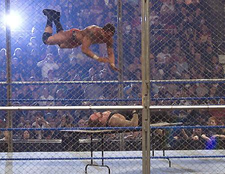 Orton jumps on taker